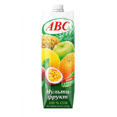 Сок Мультифруктовый 1л. (12шт) АВС