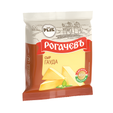 Сыр Гауда   м.д.ж. в пересчете на сухое вещество 400гр 45% (ГК10)