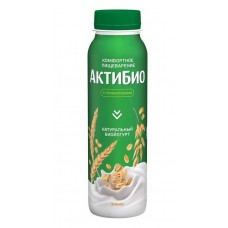 АктиБио Биойогурт обогащенный Злаки 1,6% 260г Бут. ТП9