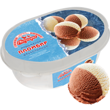 Мороженое пломбир двухслойный 15% 500 г (упак 8) Мороженое пломбир двухслойный 15% 500 г (упак 8)