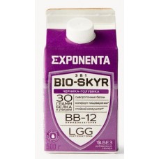 Напиток к.м. EXPONENTA HIGH-PRO 0% 500 мл Черника-голубика (6 шт)-1/1