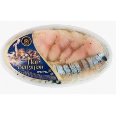 ОВАЛ Ассорти  180 гр. "Пир Варягов" (горб+сельдь)/20 шт в уп  / в уп 20 шт