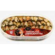 ОВАЛ Ассорти МИДИИ 200 гр. "Ожерелье Афродиты"(в масле запайка)/ в уп 20 шт