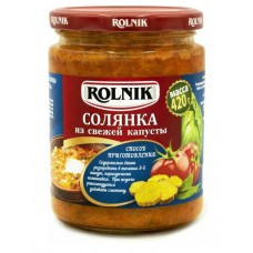 Солянка из свежей капусты 0.420 гр (1/12шт) ТМ ROLNIK