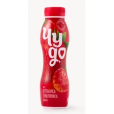 Йогурт фрук Чудо 260 гр 1,9% Клубника-Земляника 1*6шт Бутылка Пл