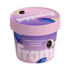 Жимолость в белом шоколаде быстрозамороженная FRAMBINI 130 гр. (12шт)