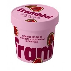Малина в белом и молочном шоколаде FRAMBINI 130 гр. (12шт)