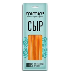 Сыр "Охотничий" т.м. MIMIN копченый в/у  80гр/10шт