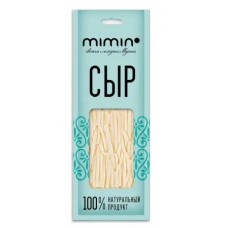 Сыр "Спагетти" т.м. MIMIN  40% в/у 80 гр/10 шт