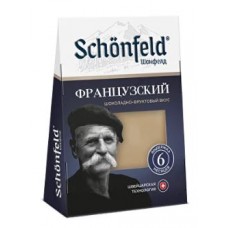 Сыр фасованный "Французский" тм "Schonfeld" ( 6 меc), мдж 45-65%, 160г/6 шт