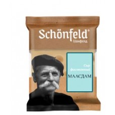 Сыр фасованный МААСДАМ тм "Schonfeld", мдж 45%, кусок 180 г/10 шт