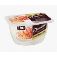 Даниссимо Продукт твор.со вкус.морож.Клубн.крем-брюле 5,7%130гФ.ст.ГЛ8