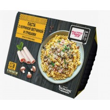 Паста с куриной ветчиной и грибами БЫСТРО ВКУСНО 250гр.*4 ФУП