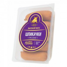 Шпикачки Русские (черева) (в ср.защ.атм.) "Высокий вкус"