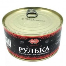 Консервы мясные РУЛЬКА традиц. по-домашнему 325г тм БМК (30шт) Консервы мясные РУЛЬКА традиц. по-домашнему 325г тм БМК (30шт)