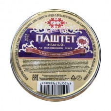 Паштет БМК Нежный из мяса индейки 90г (20шт)