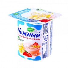 Нежный 1,2% 100г*24 Банан и клубника