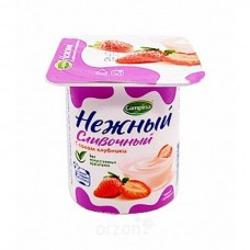 Нежный Сливочный 5,0% 100г*24 Клубника