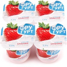Фругурт 115 йогурт Клубн 2,5% *12шт четвер