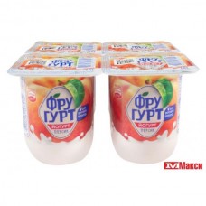 Фругурт 115 йогурт Персик 2,5% *12шт четвер