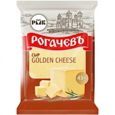 Сыр Golden cheese "  м.д.ж. 45%  Рогачевский МКК ( латекс)