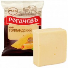 Сыр ТМ Рогачевъ "Голландский" 45% 150гр слайс (ГК10)