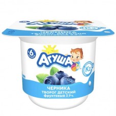 Творог фрукт Агуша Черника 3,9% 100 гр*6 ванна Творог фрукт Агуша Черника 3,9% 100 гр*6 ванна