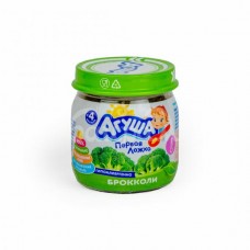 Пюре овощ Агуша Брокколи 80 гр*8 ст/б Пюре овощ Агуша Брокколи 80 гр*8 ст/б