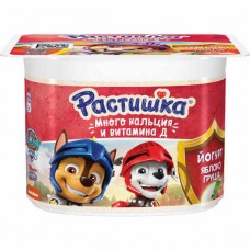 РАСТИШКА ЙОГУРТ густой обогащ. Яблоко-Груша 3% 110 гр Форм.стакан (ГК 12)