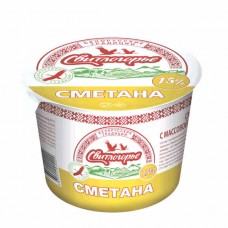 Сметана 15% п/ст. 0,38 кг (упак 10) ТМ Свитлогорье Сметана 15% п/ст. 0,38 кг (упак 10) ТМ Свитлогорье