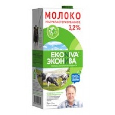 Молоко ул.паст. ЭН 3,2% 1000 мл TBA SlimCap (12)