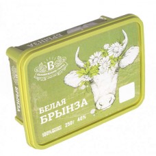 Сыр "Белая Брынза" м.д.ж.40%  . п/ст  1/250 гр