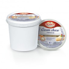 СЫР ТВОРОЖНЫЙ СЛИВОЧНЫЙ CREAM CHEESE ДЛЯ РОЛЛОВ И ЧИЗКЕЙКА PRESIDENT PROFESSIONAL. 2,2 кг 65%