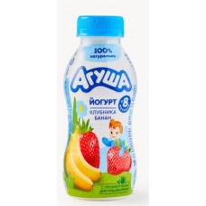 Агуша Йогурт  Клуб. Бан 2.7% 180г БП 6Х