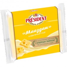 Сыр Мастер Бутерброда Мааздам Президент 150г. 40% (15)