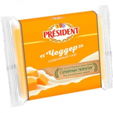 Сыр Мастер Бутерброда Чеддер Президент 150г. 40% (15)