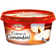 СЫР ПЛАВЛЕНЫЙ CR?ME DE CAMEMBERT PRESIDENT 50% 125г. (ГК6)